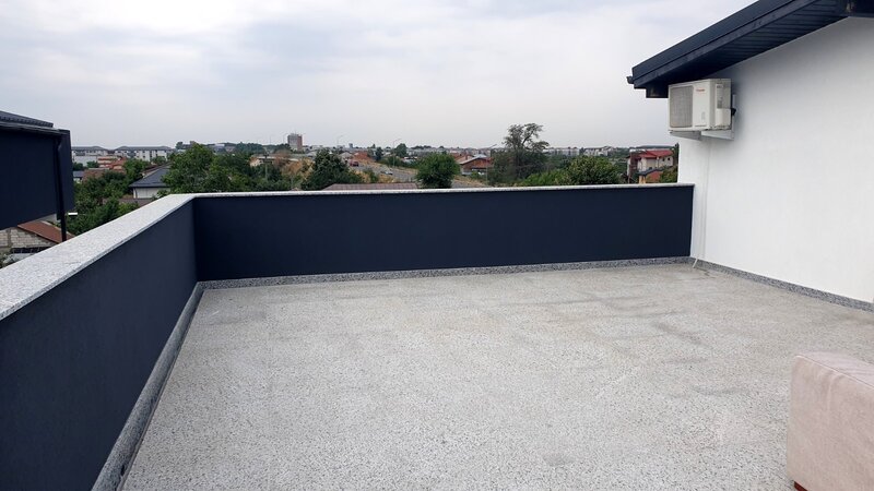 Atomistilor, Magurele, penthouse cu terasa de 75 mp mobilat si utilat nou